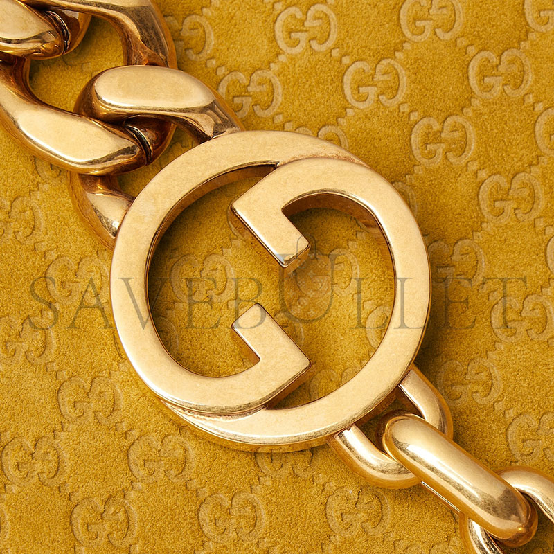 GUCCI MEDIUM SHOULDER BAG WITH CHAIN 857622 (28*16*7cm) 